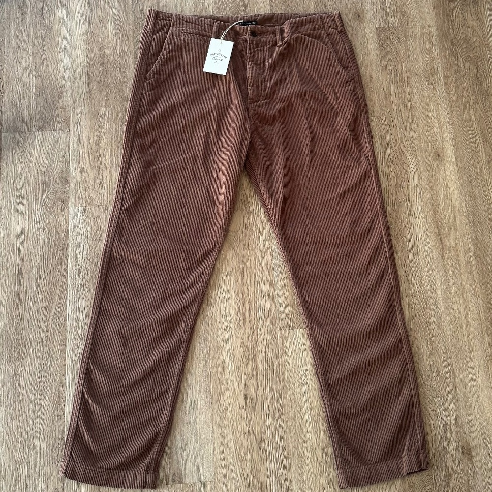 Portuguese Flannel - Corduroy Pants Brown XL